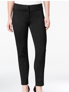 XOXO Black Skinny Pants for Women or Juniors Work Pants Straight Leg Ankle Pant